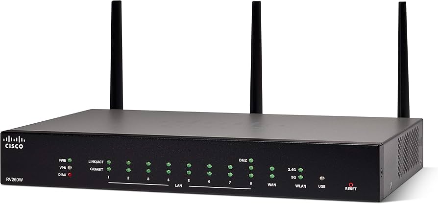 Cisco RV260W VPN Router WiFi